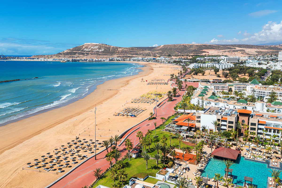 Agadir beach Morocco guide Travel coastal city