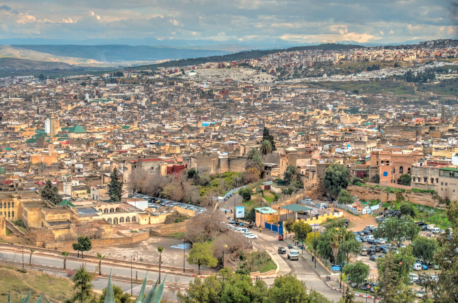 Fez panoramic view Morocco travel