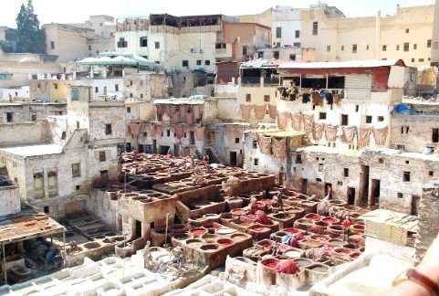 Fez leather market Morocco guide Travel experience
