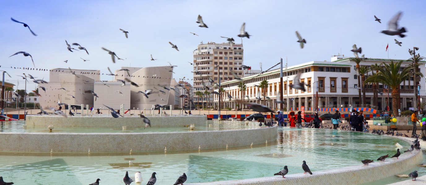 Plaza de Mohammed V Casablanca Morocco luxury tour starting point