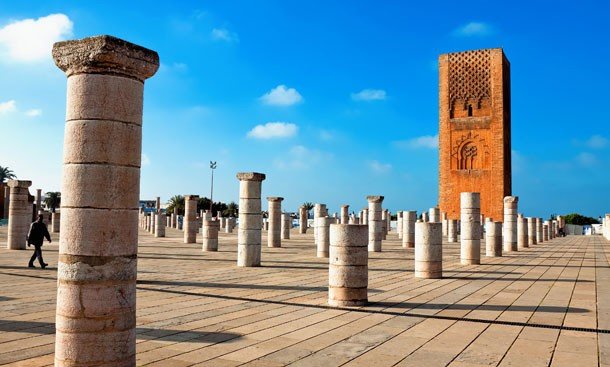 Hassan II Mosque Rabat Morocco Desert Tours luxury experience